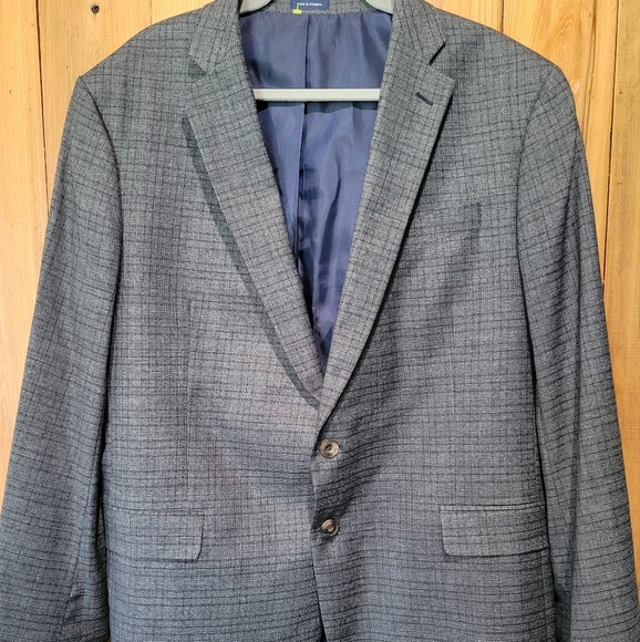 Stafford Men's Gray Blazer - Picture 1 of 13
